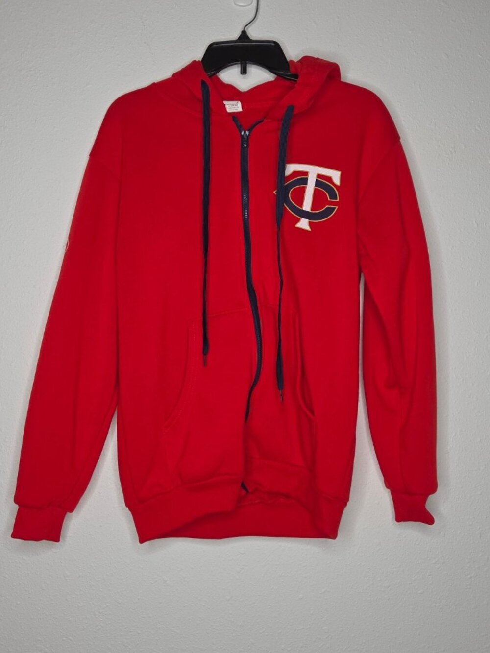 Minnesota Twins Target Field SGA Full-Zip Hoodie Red Ford Promotional Sweatshirt